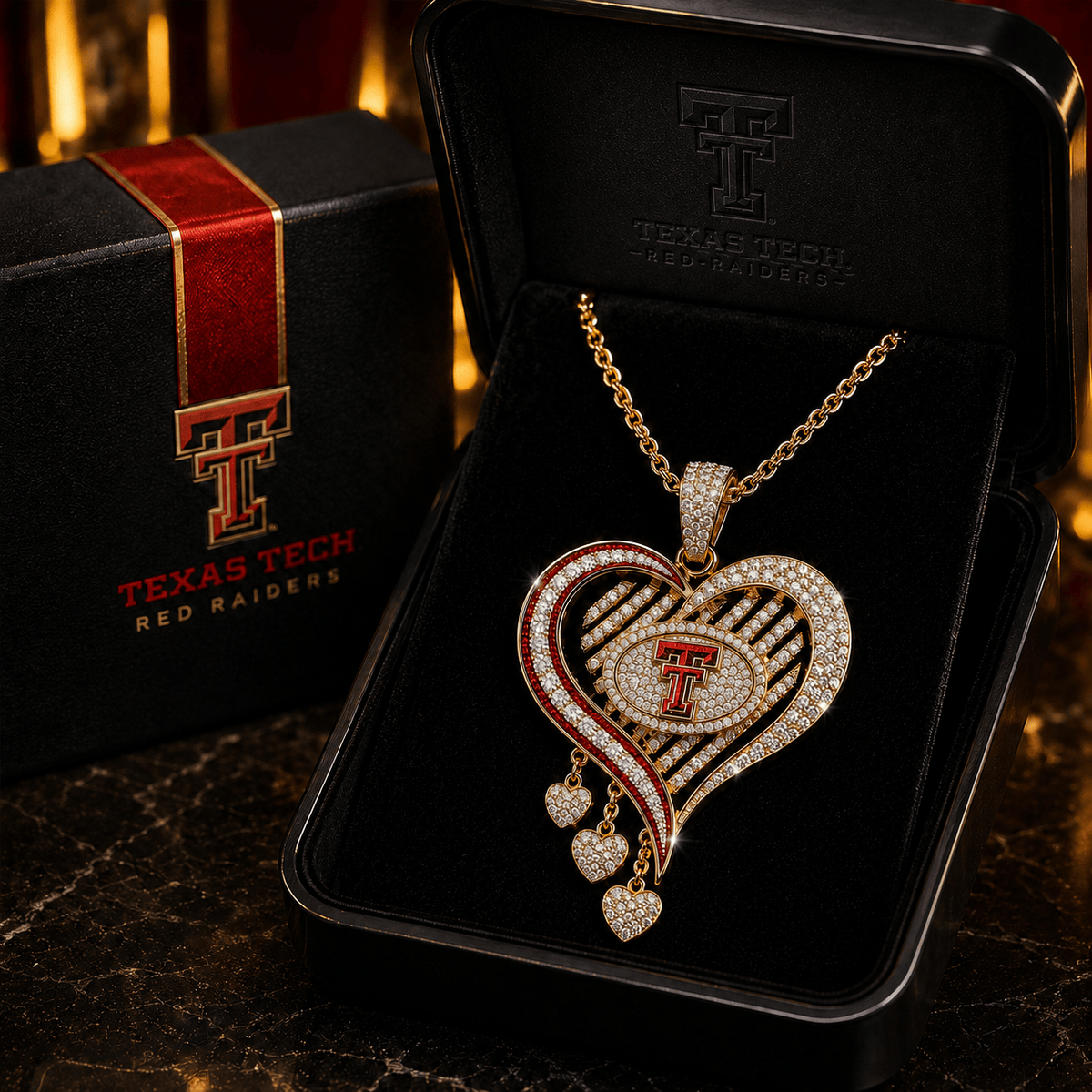 TTRD Solid Gold Chain with Diamond Pendant TTTT