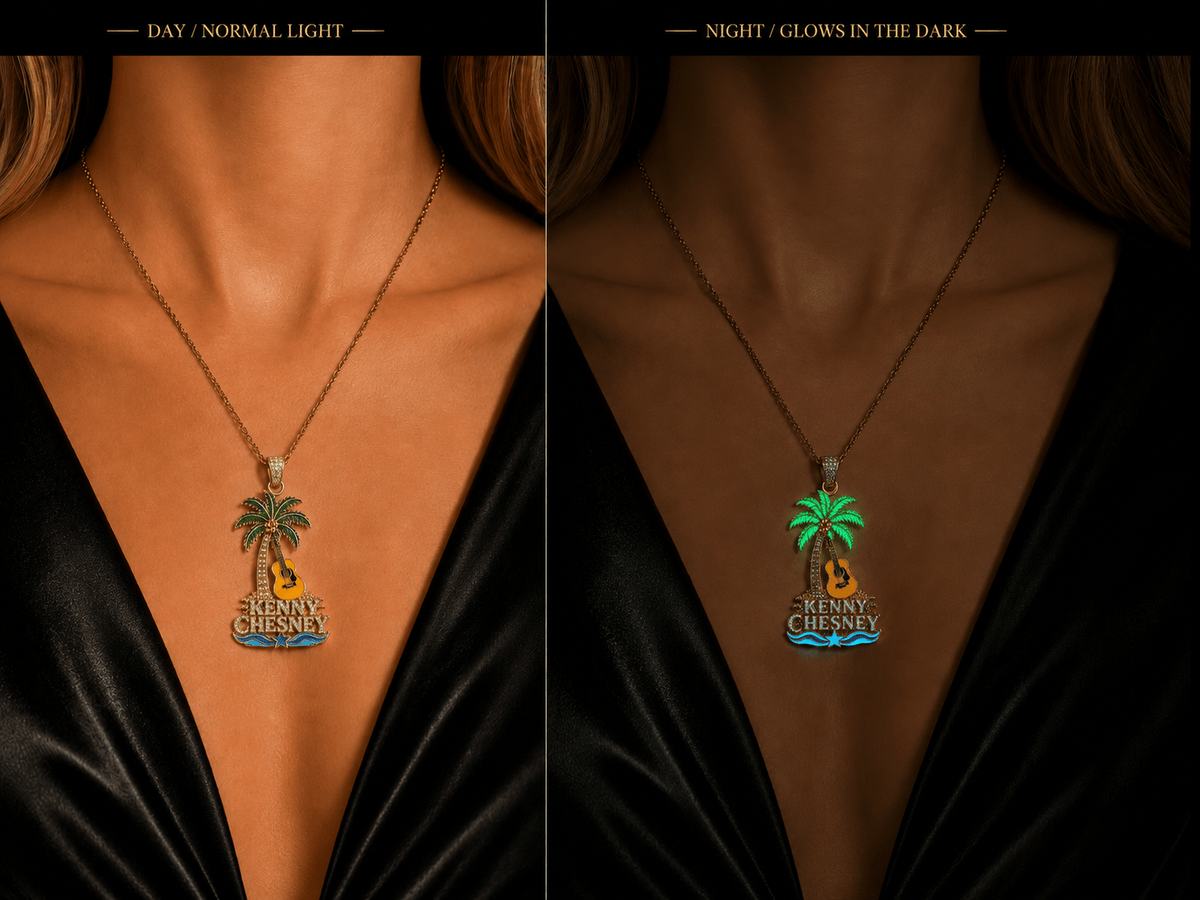 KNCN Solid Gold Chain with Diamond Pendant TMH