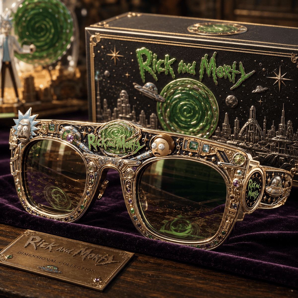 REMIUM RICKM UNISEX SUNGLASSES NTVA