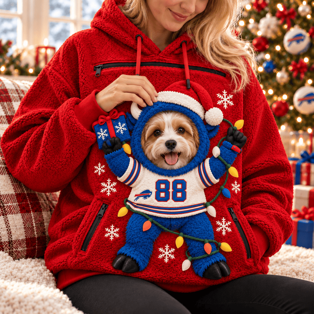 BFBL PREMIUM Christmas Pet Pouch Hoodie NPL