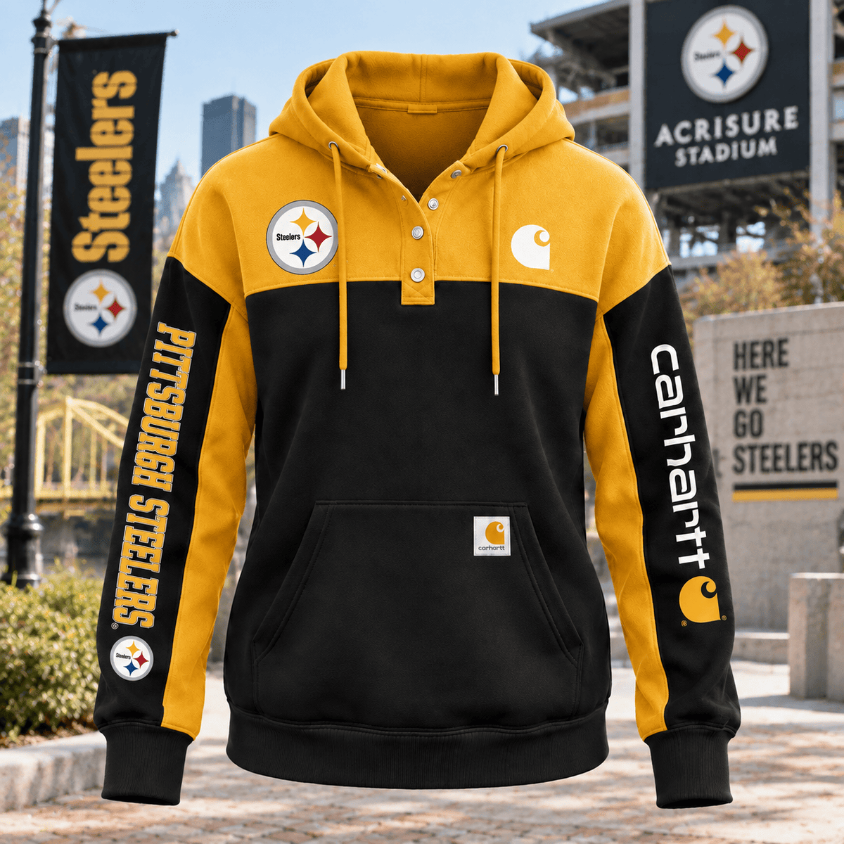 PREMIUM PBS HOODIE COLOR BLOCK TTNL