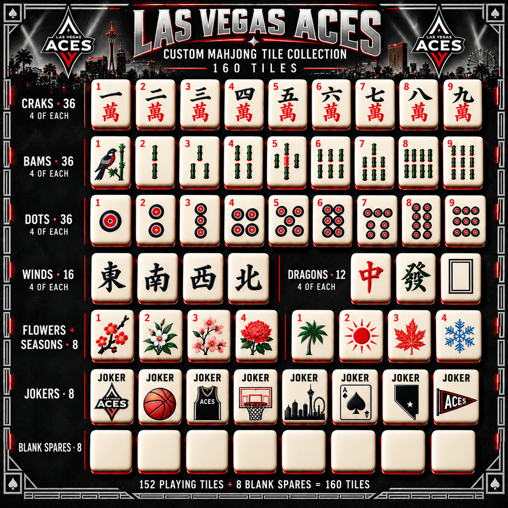 LVA Premium Mahjong Set – Game Night Edition PNPA