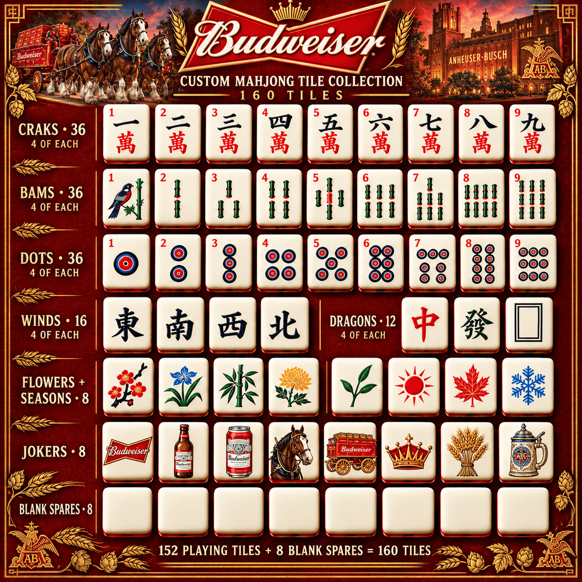 BWS Premium Mahjong Set – Game Night Edition PNPA