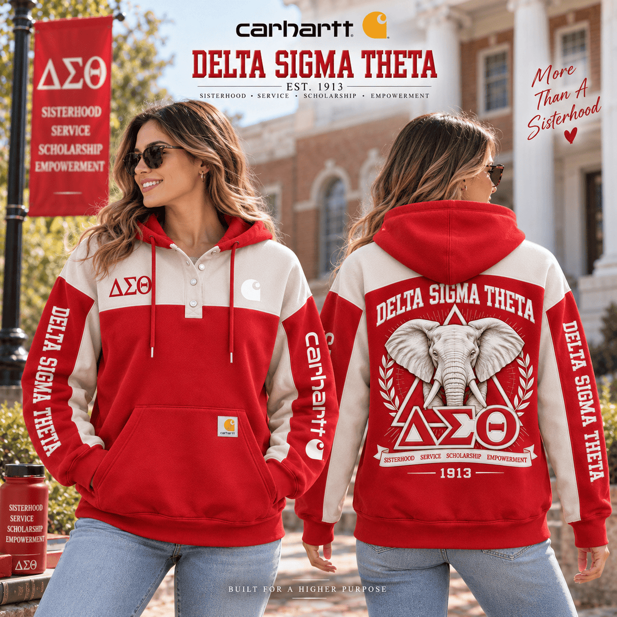 PREMIUM DST HOODIE COLOR BLOCK TTNL