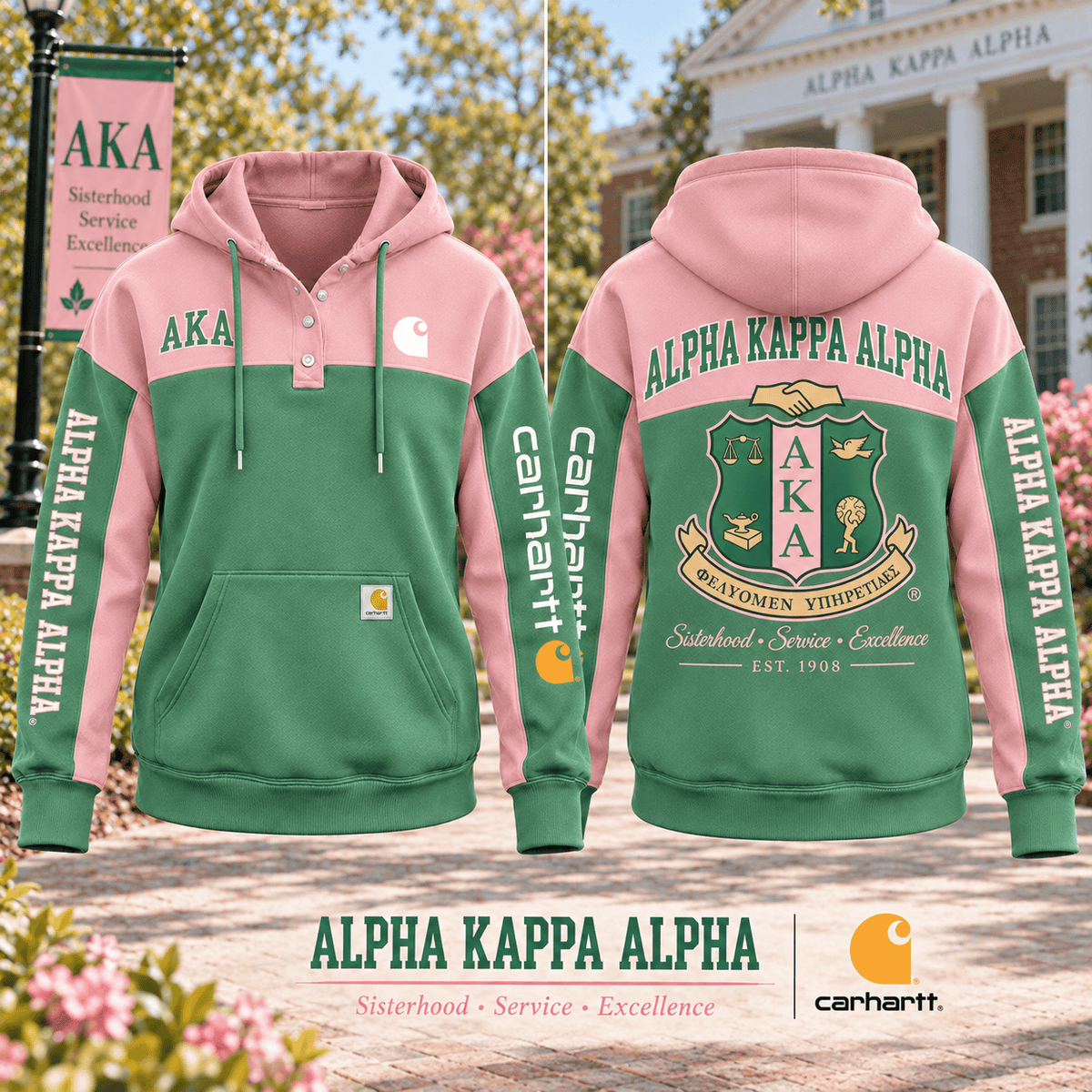 PREMIUM AKA HOODIE COLOR BLOCK TTNL