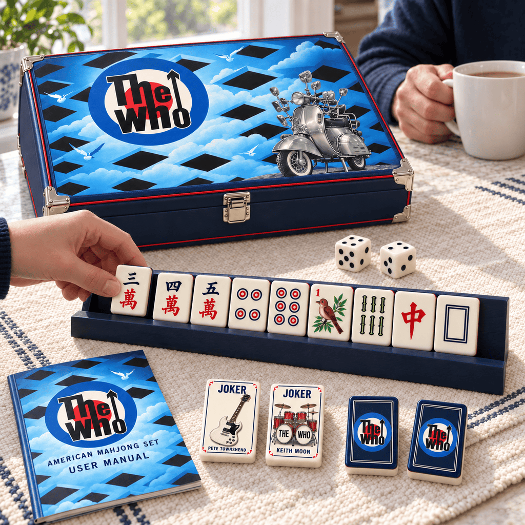 Premium TWO Mahjong Tiles Set TTMH