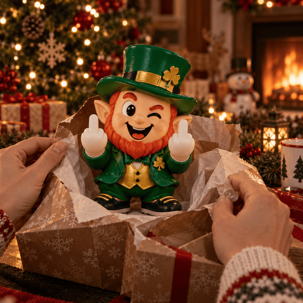 NDFI Premium Christmas Middle Finger Character Light NTTB