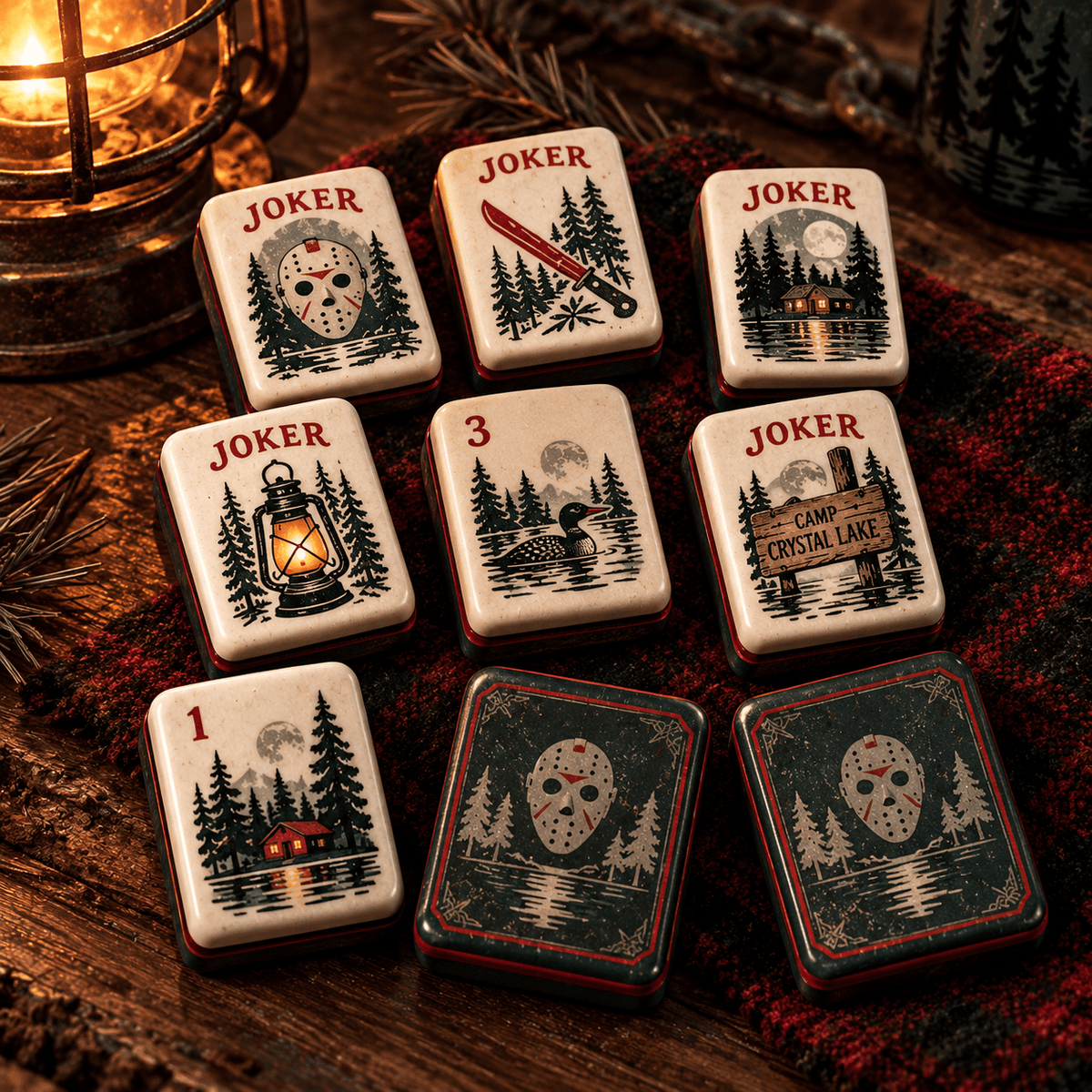 Premium JAVOR Mahjong Tiles Set TNSM