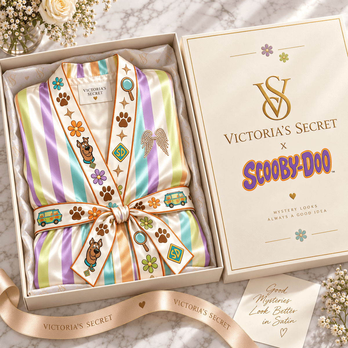 PREMIUM SCBD Satin Robe BMD