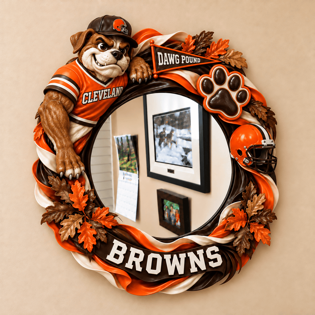 CLVB 3D Mascot Wall Mirror DNBN