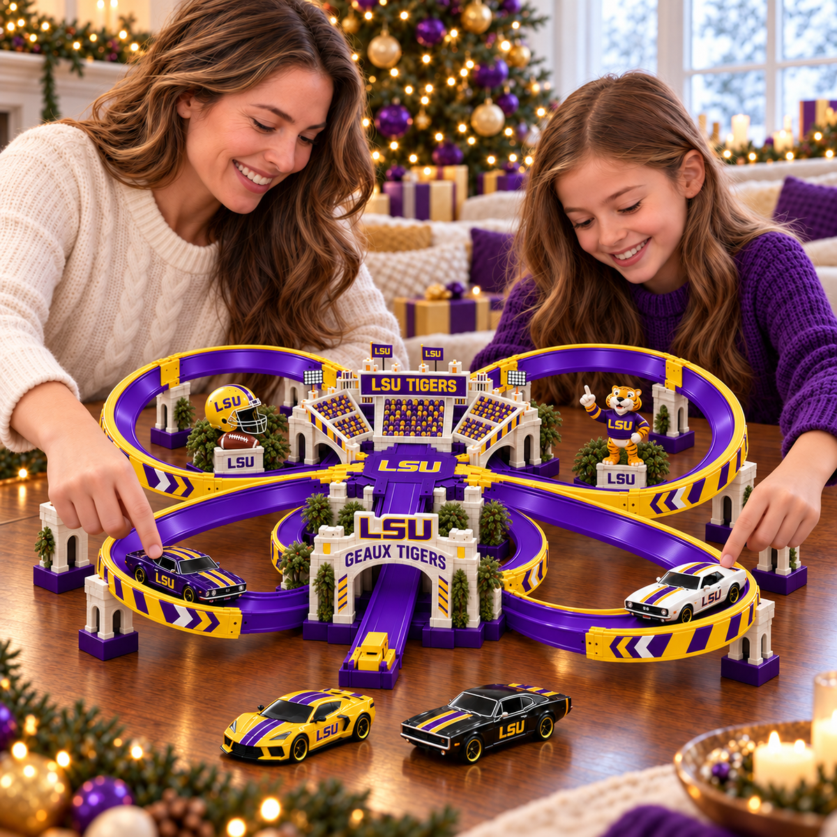 LSUT Premium Stadium Toy Set NHVH